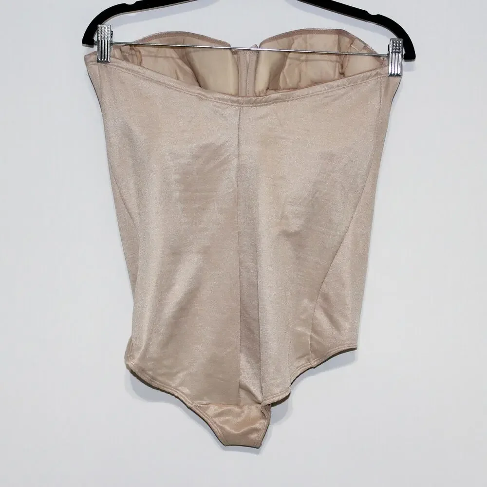 Miraclesuit Strapless Body Briefer Extra Firm Control Size 42C NWT